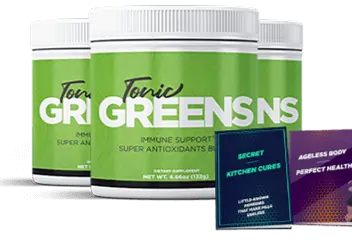 Six bottles of TonicGreens, 180-day supply